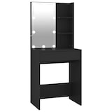 thumbnail of vidaXL Schminktisch mit LED Schwarz 60x40x140 cm