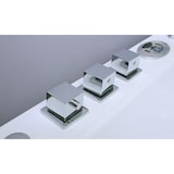 thumbnail of Badewanne Spa Eckbadewanne Wanne Pool Massagewanne Whirlpool XXL 2 Personen BABILON weiss