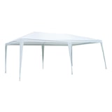 thumbnail of Gazebo de jardim extra grande destacável 600x300x255 cm branco Aktive