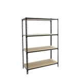 thumbnail of SimonRack Schwerlastregal 1500x1000x400 mm, 4 Ebenen, Holzböden, 150 kg Tragkraft pro Ebene, Anthrazit - Maderclick