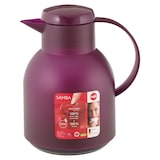 thumbnail of Emsa Isolierkanne Samba Quick Press Aubergine 1 l Polypropylen (PP)