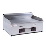 thumbnail of Fry Top, Griglia a Gas Professionale da Banco, in Acciaio Inox - Piastra Liscia - 73 x 55 x 40 h cm