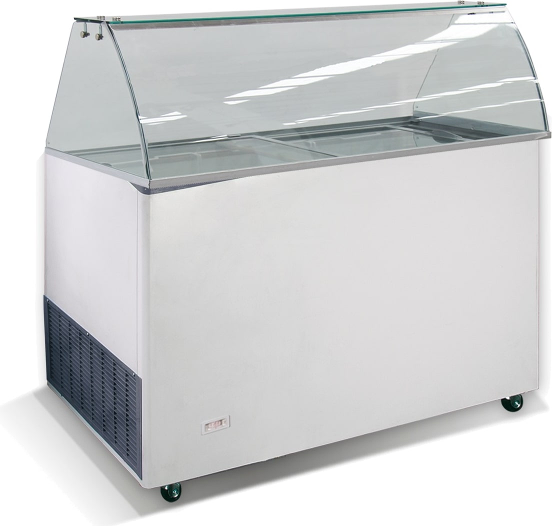 Chefgastro Speiseeisvitrine JAVA 8X5 Ltr BxTxH 1184x727x1229mm
