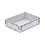 thumbnail of Bac gerbable grand volume norme Europe 800x600x220mm - Polypropylène gris - 91L