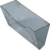 thumbnail of Wandhalter A4+A5/A6 grau transparent Packung mit 8 Stück