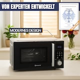 thumbnail of Sommertal 4in1 Mikrowelle MW2200 25L - Touch, Grill, Heißluft, 8 Programme, 99 Min Timer, Kindersicherung, Express-Start, Rost, Crisp-Pfanne