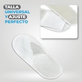 thumbnail of Zapatillas Deschables TNT con Punta Abierta | 50 pares | Pantuflas Estética, Hotel, Spa, Invitados