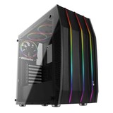 thumbnail of AEROCOOL ADVANCED TECHNOLOGIES Geh AeroCool Midi Klaw Black ATX/micro-ATX/min-ITX RGB Gehäuse ATX Micro/Mini/Flex-ATX 3,5 "