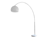 thumbnail of SalesFever Lampe à arc  XXL 230 cm | réglable en hauteur | Ø abat-jour 40 cm | socle en marbre véritable | L 220 x P 40 x H 230 cm | blanc