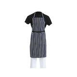 thumbnail of Gastronoble Whites Latzschürze marineblau gestreift