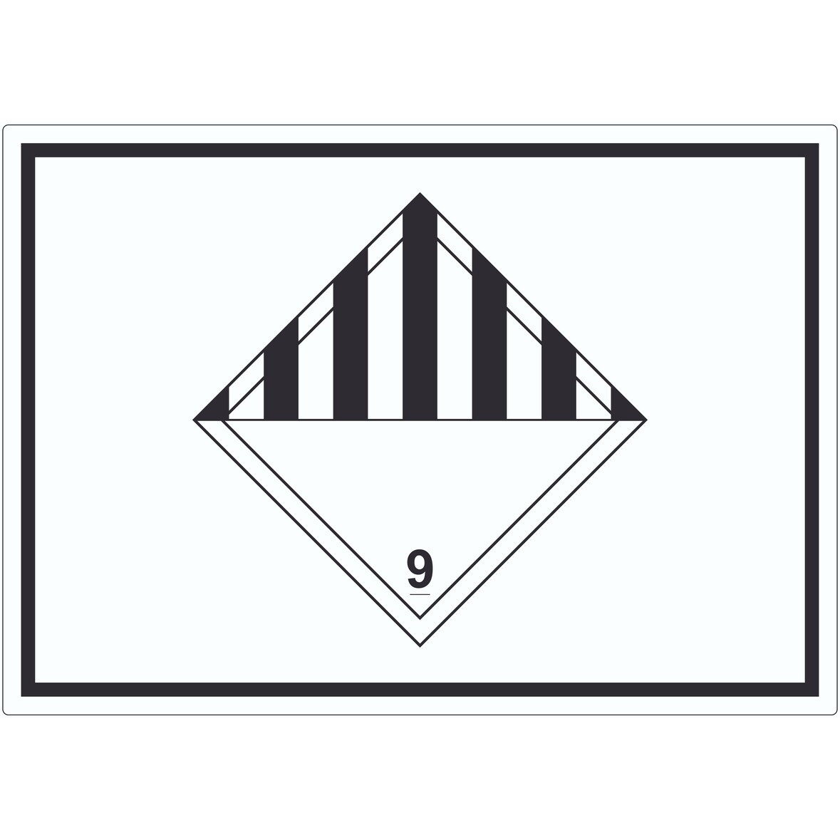 Aufkleber verschiedene Gefahren Symbol Stoffe Material miscellaneous A3 (297x420mm)