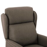 thumbnail of vidaXL Massagesessel mit Kissen Taupe 93,5 x 67,5 x 101,5 cm Stoff