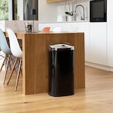 thumbnail of KITCHEN MOVE poubelle automatique 42l noir/inox bat-42ls02a black ss