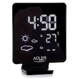 thumbnail of ADLER AD1176 Estación Meteorológica Temperatura Interior y Exterior, Sensor Inalámbrico, Pronóstico de Tiempo, Indicador Fecha y Hora, Alarma