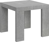 thumbnail of Ausziehbarer Tisch 90x90/246 cm Roxell Cemento