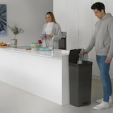 thumbnail of Poubelle De Cuisine Tri Sélectif Verticale - Picea - Kitchen Move - 70 Litres - Double Compartiment - Gris