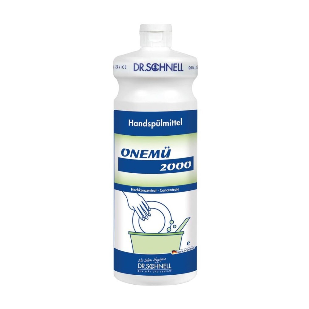 Dr. Schnell Onemü 2000 Handspülmittel – 1 Liter Flasche