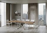 thumbnail of Ausziehbarer Tisch 90x160/264 cm Volantis Quercia Natura Gestell 4/C