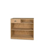 thumbnail of TRADIS Comptoir de magasin avec tablette, bois massif