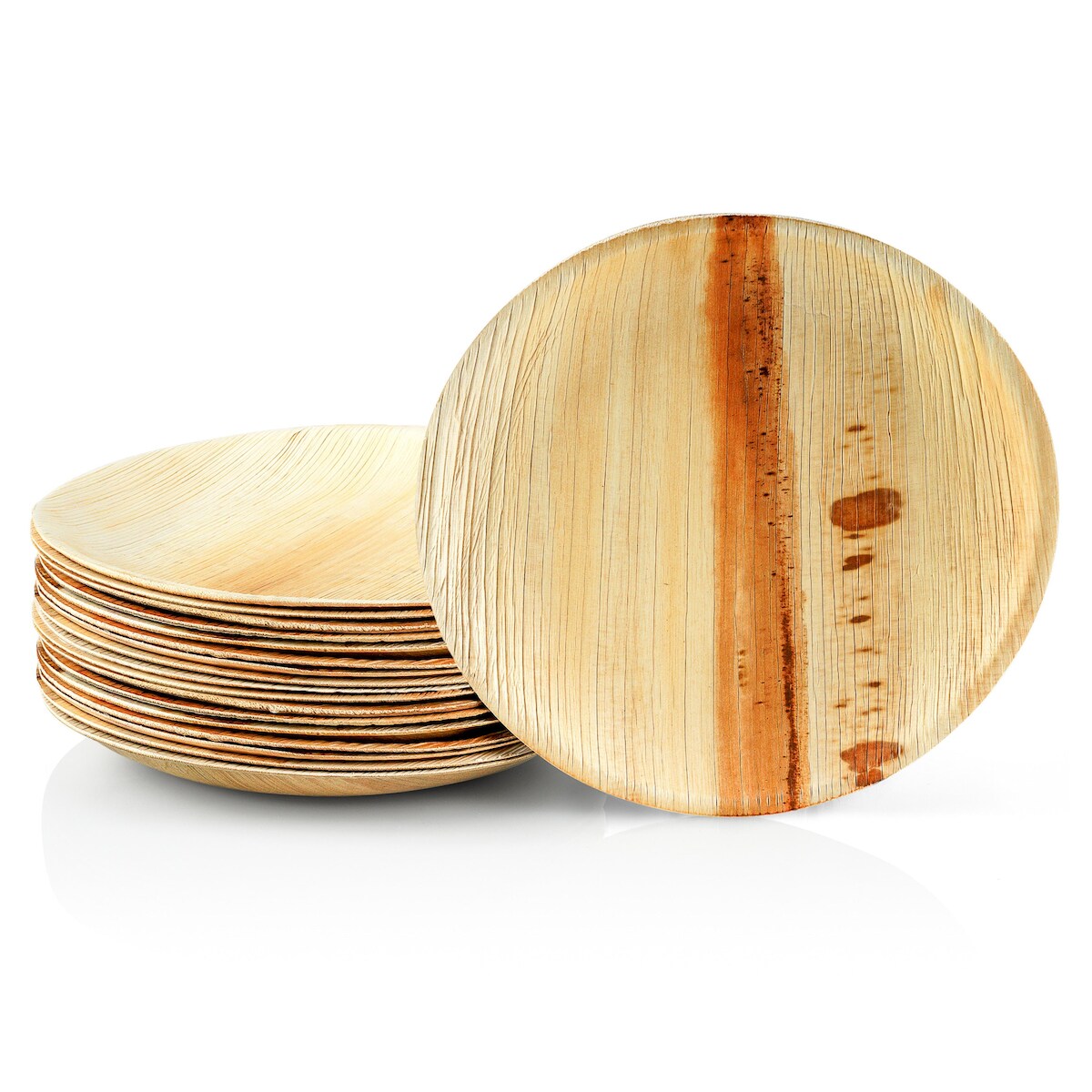 Palmblatt Teller rund Ø 25cm: 50 Teller