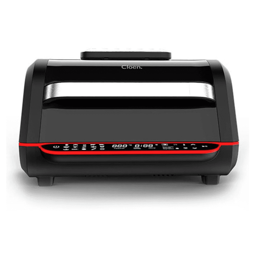 Freidora de aire con función Indoor Grill, Foodie fryer, Cloen
