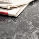 thumbnail of Restootab - Table Ø70cm Rome bistrot marbre noir brillant