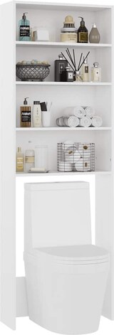 thumbnail of vidaXL Waschmaschinenschrank Weiß 64x24x190 cm