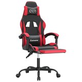 thumbnail of vidaXL Gaming-Stuhl mit Fußstütze Schwarz und Rot Kunstleder