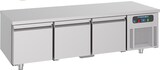 thumbnail of Gastro Edelstahl Unterbaukühltisch mit eingebauter Kühlung 3 Schubladen