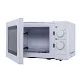 thumbnail of aro Microondas MW10720, acero-SPCC, 43.9 x 33.4 x 25.8 cm, 20 L, 700 W, 5 programas, temporizador, plato giratorio: Ø 25.5 cm, blanco