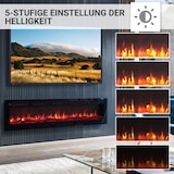 thumbnail of BALDERIA Leif 70 chimenea eléctrica 3 en 1 para suelo, pared o empotrar, efecto llama LED, calefacción