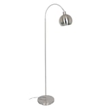 thumbnail of SalesFever Lampadaire | 1 flamme | Métal aspect acier inoxydable | L 28 x P 60 x H 153 cm | argent
