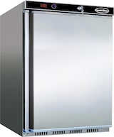 thumbnail of Kühlschrank FOSSA | 1x abschließbare Tür | 130 Liter, HxBxT 84,5x60x58,5cm | +2/+8°C | Edelstahl + CHEFGASTRO Geschirrtuch