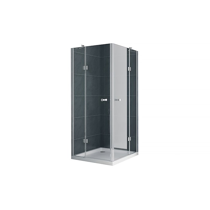 Duschkabine Glas Dusche Neapel 800x800x1950 Echtglasdusche Echtglasduschkabine