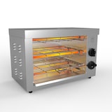 thumbnail of METRO Professional Doppio tostapane/forno, acciaio inox, 49,2 x 28 x 33,4 cm, 300 W, con due ripiani