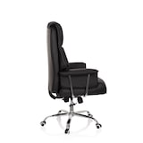 thumbnail of Silla de oficina / silla ejecutiva COMMANDER piel sintética negro hjh OFFICE