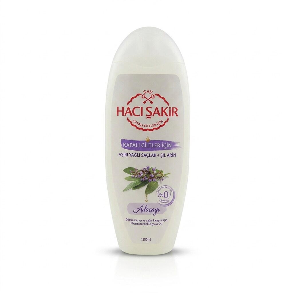 Haci Sakir Shampoo Salbei – 12 × 500 ml (6000 ml)