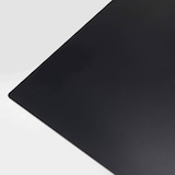 thumbnail of Set aus schwarzem Laminat-Terrassentisch und 4 taupefarbenen Sesseln