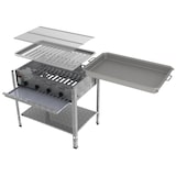 thumbnail of ChattenGlut Professional Gastrobräter 4-flammig Standgerät 14,7kW und Rost und Pfanne