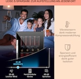 thumbnail of Beersafe M Onyx Kühlschrank 33 Liter 2 Böden Panoramaglastür Schwarz