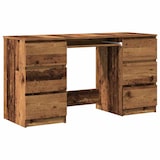 thumbnail of Bureau vieux bois 140x50x77 cm bois d'ingénierie Modèle Milan Bar