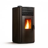 thumbnail of Luft- Pelletofen Anita 15 kW Sannover Schwarz
