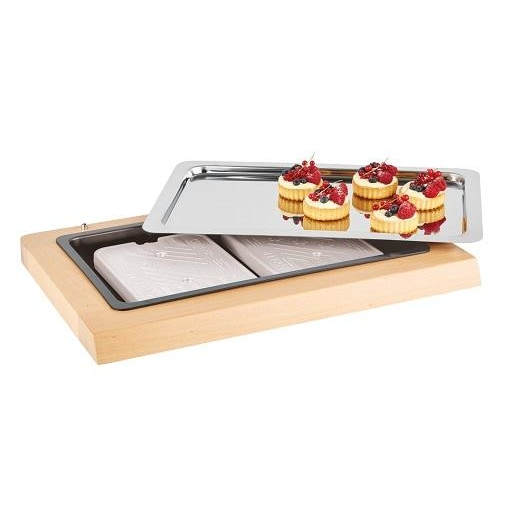 APS 11540 Buffetvitrine -TOP FRESH-  60 x 41 cm, H: 5 cm