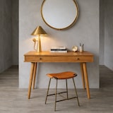 thumbnail of Ocrea Escritorio Roble Macizo Mid-Century y MDF Alta Resistencia  100 x 50 Cm.