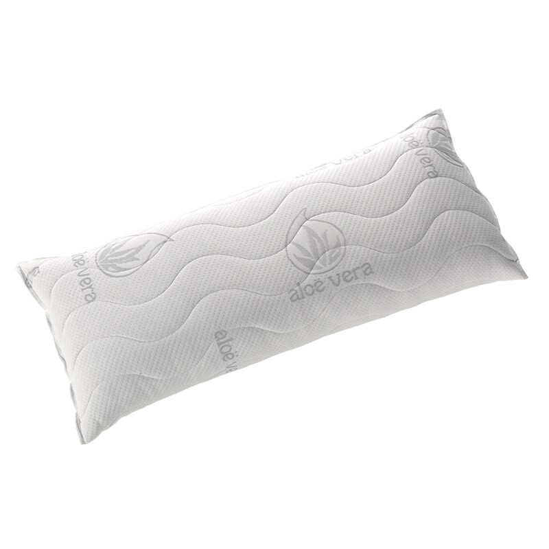 TODOCAMA Almohada Viscoelástica 70x40 cm Copos Aloe Vera Firmeza Media-Alta
