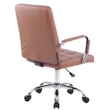 thumbnail of Sedia da ufficio Deli PRO in similpelle marrone chiaro