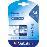 thumbnail of Tarjeta de memoria micro sd verbatim premium sdxc c10/u1 64gb