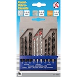 thumbnail of Kombi-Bohrer-Satz | 5 - 8 mm | 9-tlg.