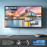 thumbnail of CSL HDMI Typ D (Micro) 2.0 zu HDMI Typ A Kabel, 4K, Ethernet, Ultra HD 2160p (3840 × 2160 Pixel) - 3m