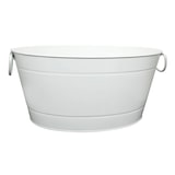 thumbnail of ILSA Seau Party en métal peint blanc 40x28x22 cm